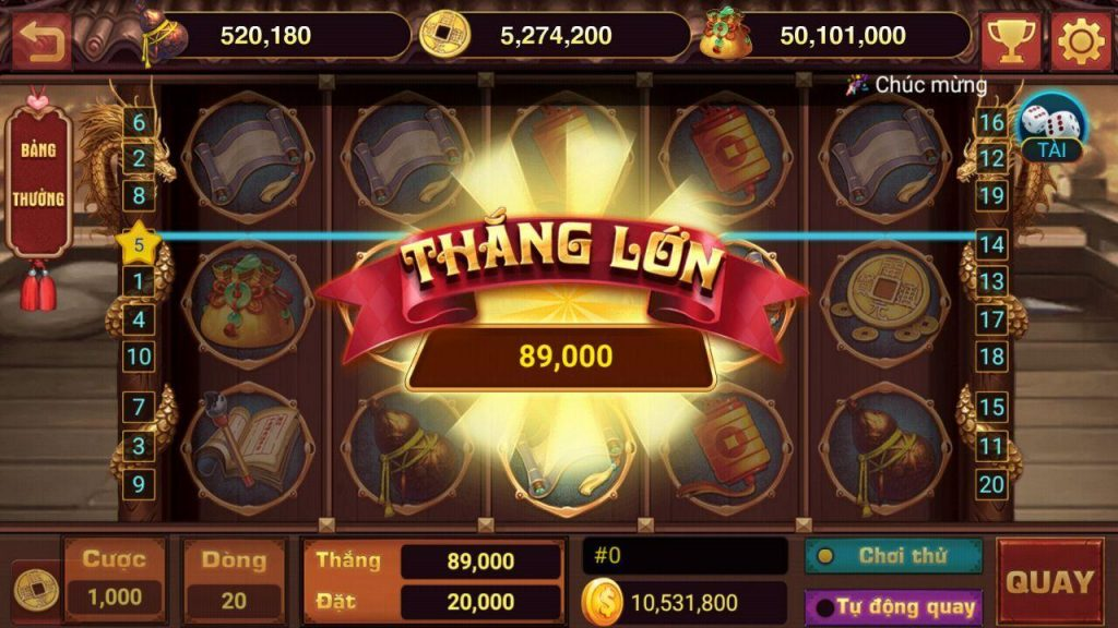 Chơi nổ hũ KIm Cương thắng lớn